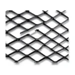 Hot Rolled Black Steel Expanded Metal Mesh Bahri 2.3 mm Thickness 2.44 m Width 1 m Length