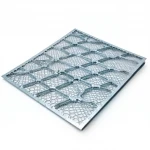 Galvanised Steel Expanded Metal Mesh  Bahri Thickness 1.4 mm Width 2.44  meter Length 6 M | Bait Al Tatawor Company