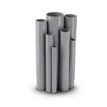 مواسير UPVC جدول 40 مقاس ½ 1 إنش سمك 3.68 مم لون رمادي