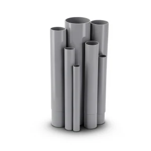 UPVC Pipes Schedule 40 Size 1 ½ inch Thickness 3.68 mm Gray