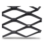 Hot Rolled Steel Expanded Metal Mesh Bahri 2.3 mm Thickness 2.44 m Width 1 m Length
