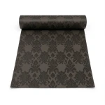 Italian Patterned Wall Covering Size 10m x 0.73m, Dark Brown