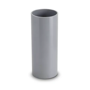 مواسير UPVC جدول 80 مقاس ½ إنش سمك 3.73 مم لون رمادي