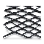 Hot Rolled Black Steel Expanded Metal Mesh Bahri 2 mm Thick 2.44 m Width 1 m Length