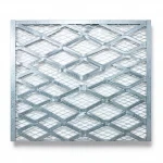 Galvanised Steel Expanded Metal Mesh  Bahri Thickness 2.7 mm Width 2.44  M Length 4 meter | Bait Al Tatawor Company