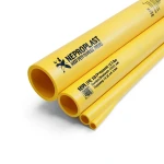 HDPE Pipes PE 100 Pressure 12.5 Bar Outside Diameter 250 mm Thickness 18.4 mm Yellow | NEPROPLAST
