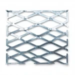 Galvanised Steel Expanded Metal Mesh  Bahri Thickness 1.2 mm Width 2.44  M Length 5 meter | Bait Al Tatawor Company