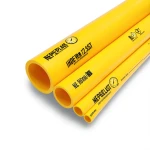 HDPE Pipes PE 100 Pressure 12.5 Bar 400 mm Diameter 29.4 mm Thickness Yellow | NEPROPLAST