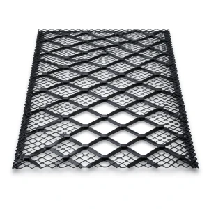 Hot Rolled Black Steel Expanded Metal Mesh Bahri 2.7 mm Thickness 2.44 m Width 2 m Length