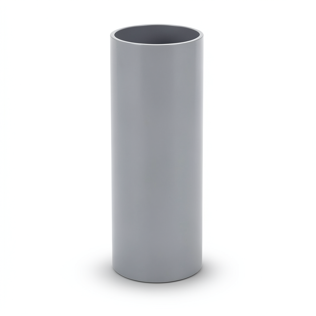 مواسير UPVC مقاس ½ 1 إنش سمك 2.03 مم لون رمادي