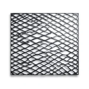 Hot Rolled Steel Expanded Metal Mesh Bahri 1.8 mm Thickness 2.44 m Width 3 m Length