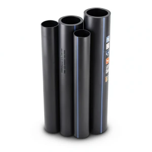 مواسير HDPE PE 80 ضغط 6 بار قطر خارجي 160 مم سمك 7.3 مم لون اسود | نيبروبلاست