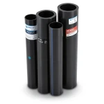 HDPE Pipes PE 80 Pressure 6 Bar Outside Diameter 180 mm Thickness 8.2 mm Black | NEPROPLAST