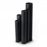 أنابيب HDPE الجودة  ضغط 20 بار قطر خارجي 125 مم سمك 20.8 مم لون اسود