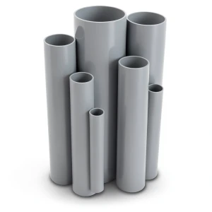 UPVC Pipes Schedule 40 Size ½ inch Thickness 2.77 mm Gray Color
