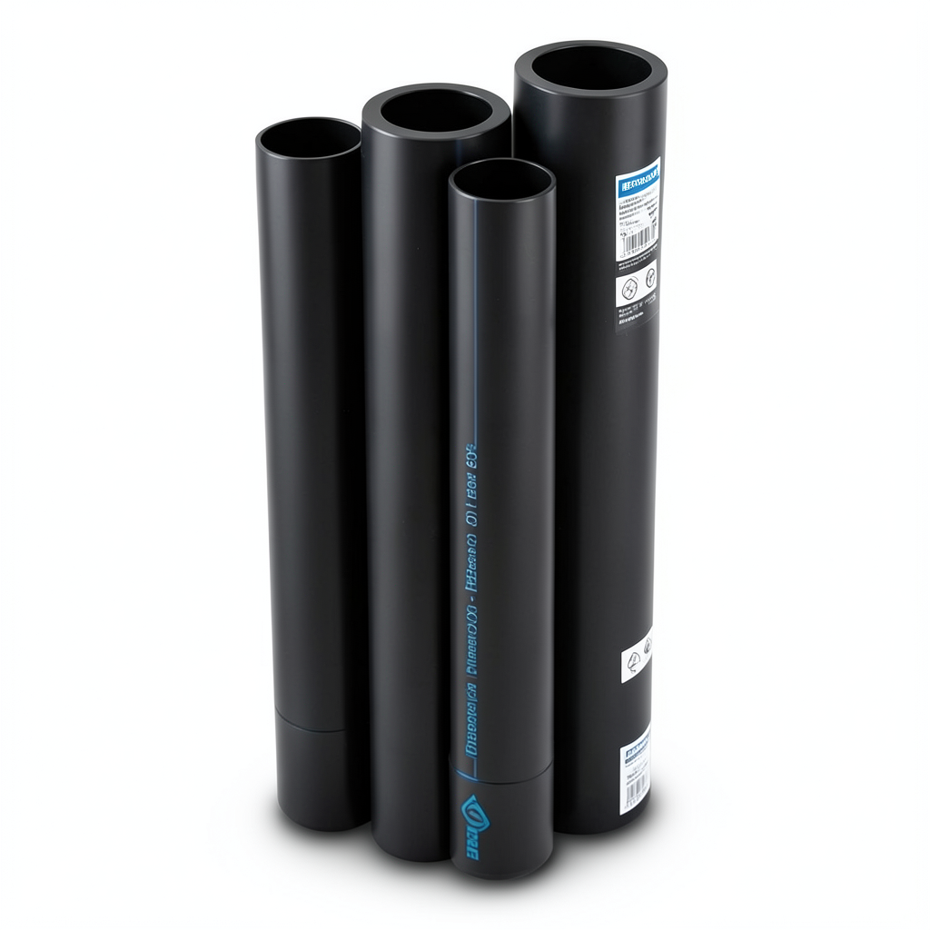 HDPE Pipes PE 80 Pressure 6 Bar Outside Diameter 225 mm Thickness 10.3 mm Black | NEPROPLAST