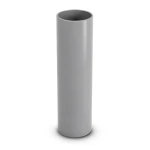 مواسير UPVC جدول 40 مقاس ¾ إنش سمك 2.87 مم لون رمادي