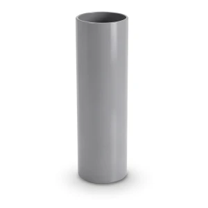 مواسير UPVC جدول 40 مقاس 5 إنش سمك 6.22 مم لون رمادي