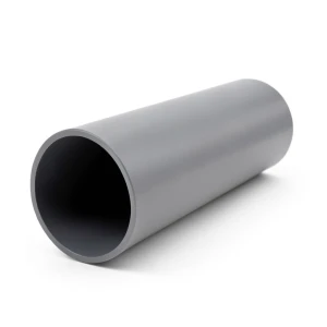 مواسير UPVC جدول 40 مقاس 6 إنش سمك 7.11 مم لون رمادي
