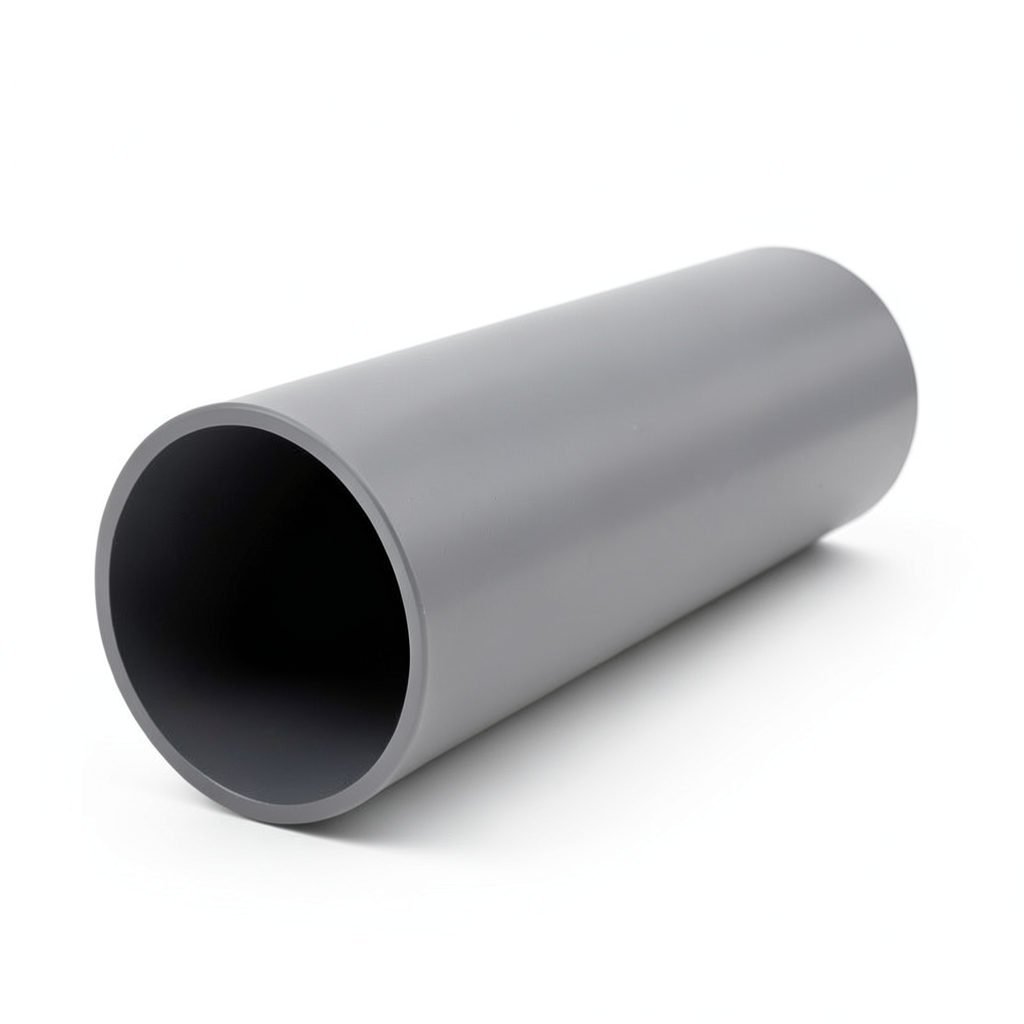 UPVC Pipes Schedule 40 Size 6 Inch Thickness 7.11 mm Gray