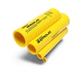 HDPE Pipes PE 80 10 Bar 140 mm OD 10.3 mm Thickness Yellow | NEPROPLAST