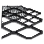 Hot Rolled Black Steel Expanded Metal Mesh Bahri 2.7mm Thickness 2.44m Width 3m Length Bait Al Tatawor