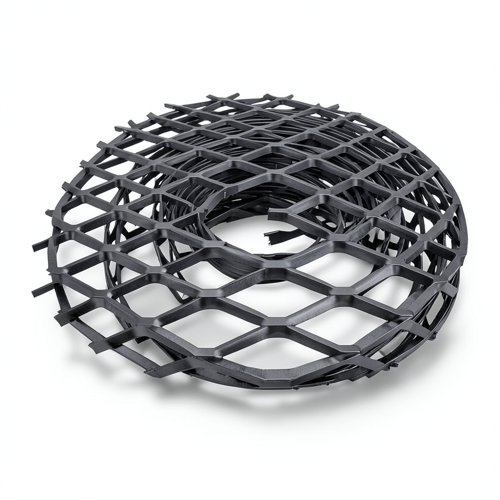 Hot Rolled Black Steel Expanded Metal Mesh Bahri 2.7mm Thickness 2.44m Width 3m Length Bait Al Tatawor