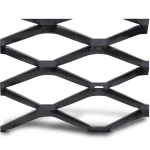 Bahri Hot Rolled Black Steel Expanded Metal Mesh 3mm Thickness 2.44m x 3m Bait Al Tatawor