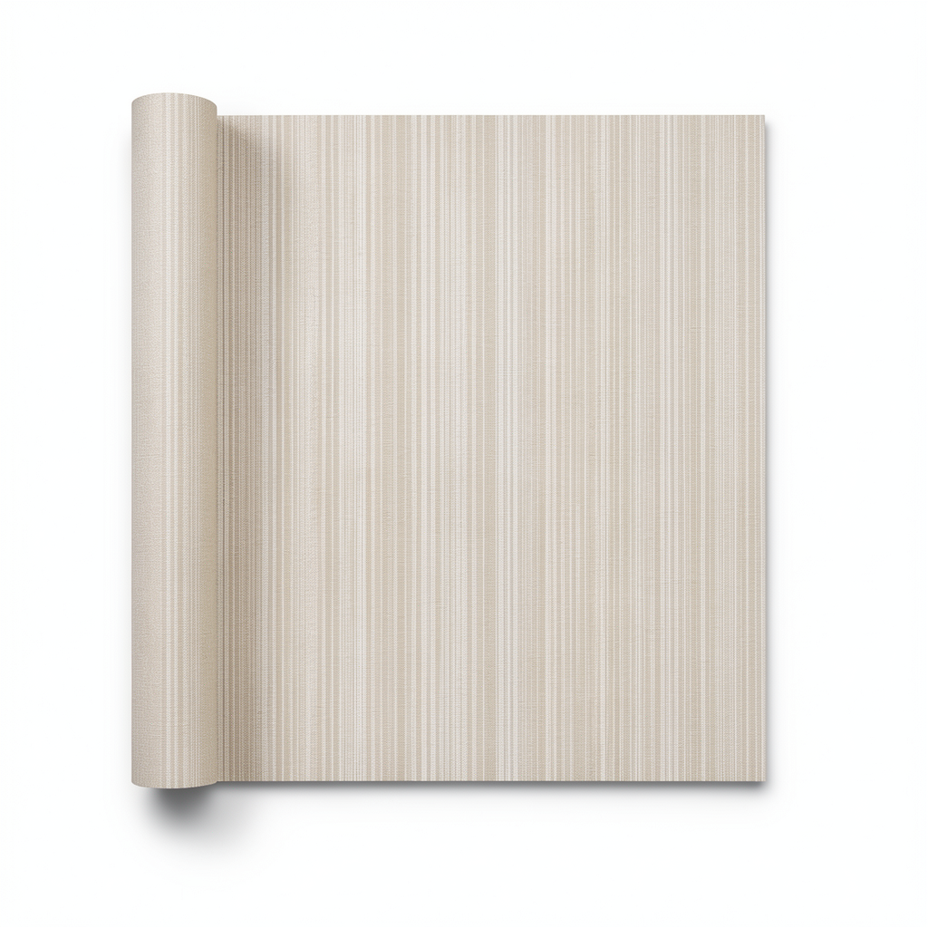 ورق جداري تصميم نقشات لون بيج، 10 م × 1.06 م، موديل 78019