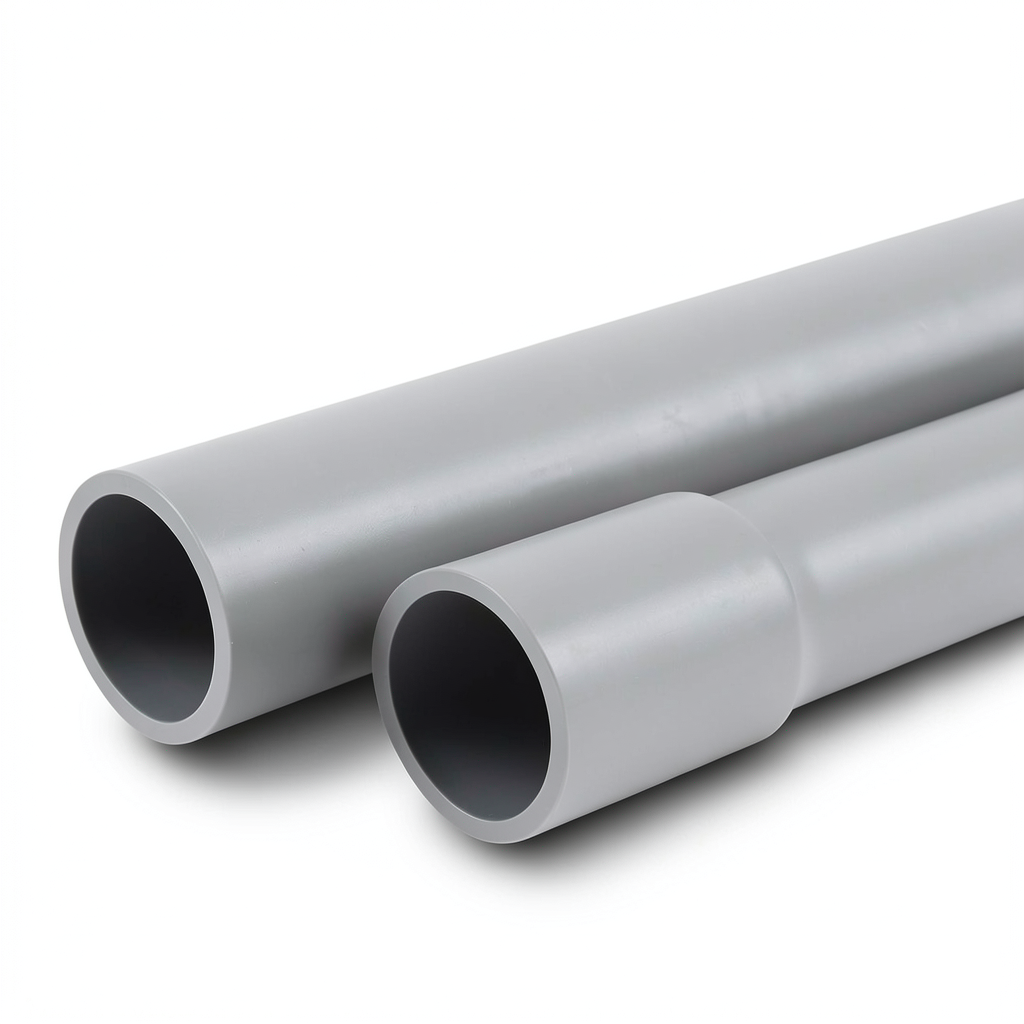 UPVC Pipes Irrigation Systems Nominal Pressure 2 Bar Outside Diameter 355 mm Thickness 2.90 mm Gray