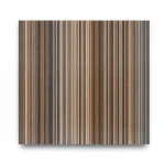 Italian Striped Wall Covering Size 10m x 0.53m, Brown Color, Model 41230