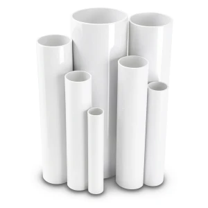 UPVC Pipes 15 Bar Pressure 88.7 mm Diameter 5.7 mm Thickness White