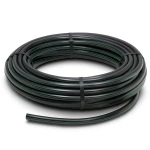 لفة أنابيب بلاستيك HDPE ضغط 4 بار PE 80، قطر خارجي 90 مم، سمك 2.2 مم، لون أسود