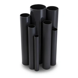 UPVC Pipes 15 Bar Pressure 89.1 mm Diameter 6.6 mm Thickness Black