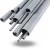 UPVC Pipes Al-Rajhi  Outside Diameter   90 mm Thickness 2.7 mm Gray Colour