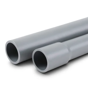 UPVC Pipes Nominal Pressure 4 Bar Outside Diameter 200 mm Thickness 4.00 mm Gray