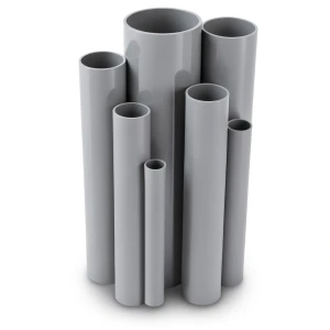 UPVC Pipes Nominal Pressure 15 Bar Outside Diameter 114.1 mm Thickness 7.3 mm Gray