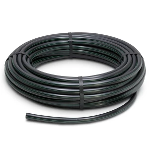 HDPE Polyethylene Coil Pipe PN 4 Bar PE 80, 140 mm OD, 3.5 mm Thickness, Black