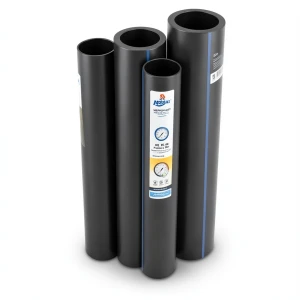 مواسير HDPE PE 80 ضغط 6 بار قطر خارجي 560 مم سمك 25.5 مم لون اسود | نيبروبلاست
