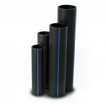 أنابيب HDPE الجودة  ضغط 20 بار قطر خارجي 160 مم سمك 26.6 مم لون اسود