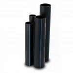 أنابيب HDPE الجودة  ضغط 20 بار قطر خارجي 180 مم سمك 29.9 مم لون اسود