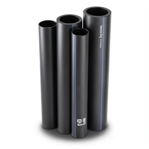 مواسير HDPE PE 80 ضغط 6 بار قطر خارجي 160 مم سمك 7.3 مم لون اسود | نيبروبلاست