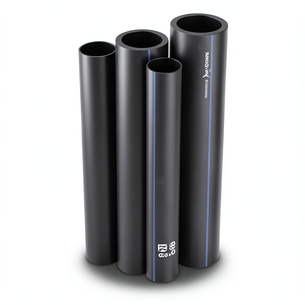 مواسير HDPE PE 80 ضغط 6 بار قطر خارجي 160 مم سمك 7.3 مم لون اسود | نيبروبلاست