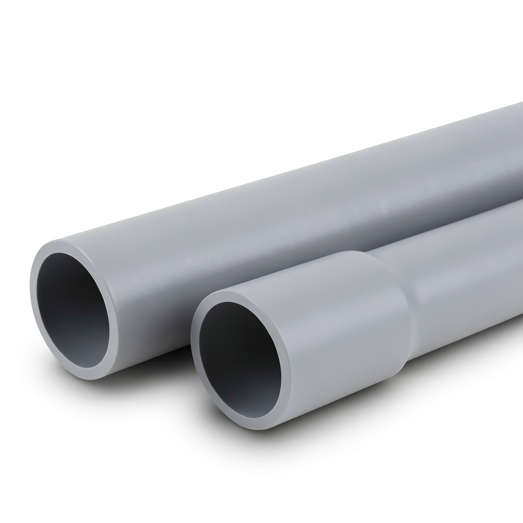 UPVC Pipes Nominal Pressure 2 Bar Outside Diameter 450 mm Thickness 3.60 mm Gray