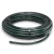 لفة أنابيب بلاستيك HDPE ضغط 4 بار PE 80 قطر خارجي 90 مم SDR 33 أسود مع خطوط خضراء - Image 1