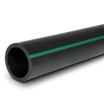 أنابيب HDPE ضغط 4 بار PE 80 قطر خارجي 200 مم SDR 41 لون أسود