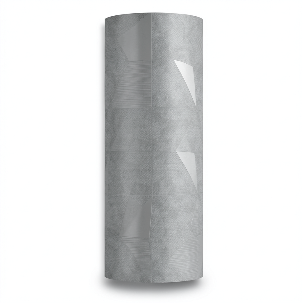 Italian Geometric Wallpaper 10m x 0.73m, Grey Color