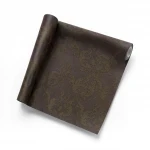 Classic wallpaper dark brown color, length 10 m, width 1.06 m, model 81810