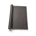 Italian Wallpaper Patterned Design Dark Brown Color, Size 10m x 0.73m, Model 275026