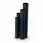 أنابيب HDPE الجودة  ضغط 20 بار قطر خارجي 280 مم سمك 46.5 مم لون اسود